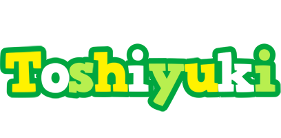 Toshiyuki soccer logo