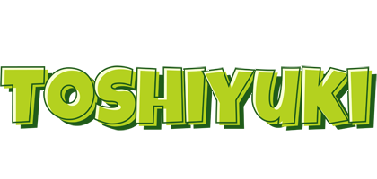 Toshiyuki summer logo