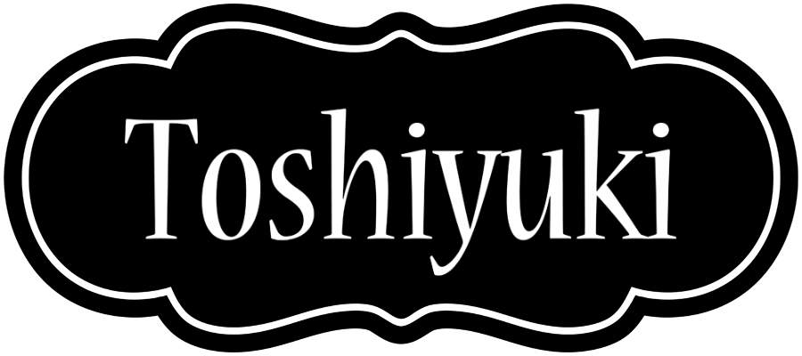 Toshiyuki welcome logo