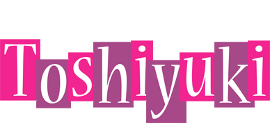 Toshiyuki whine logo