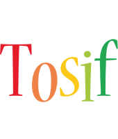 Tosif birthday logo