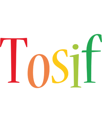 Tosif birthday logo