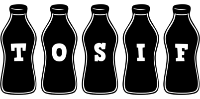 Tosif bottle logo