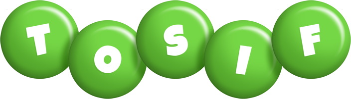 Tosif candy-green logo