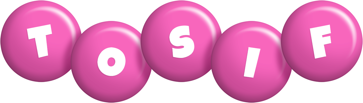 Tosif candy-pink logo