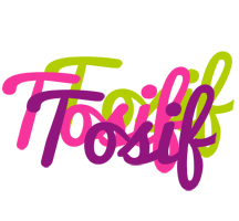 Tosif flowers logo