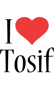 Tosif i-love logo