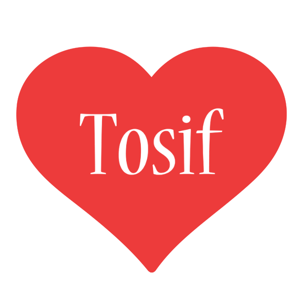 Tosif love logo