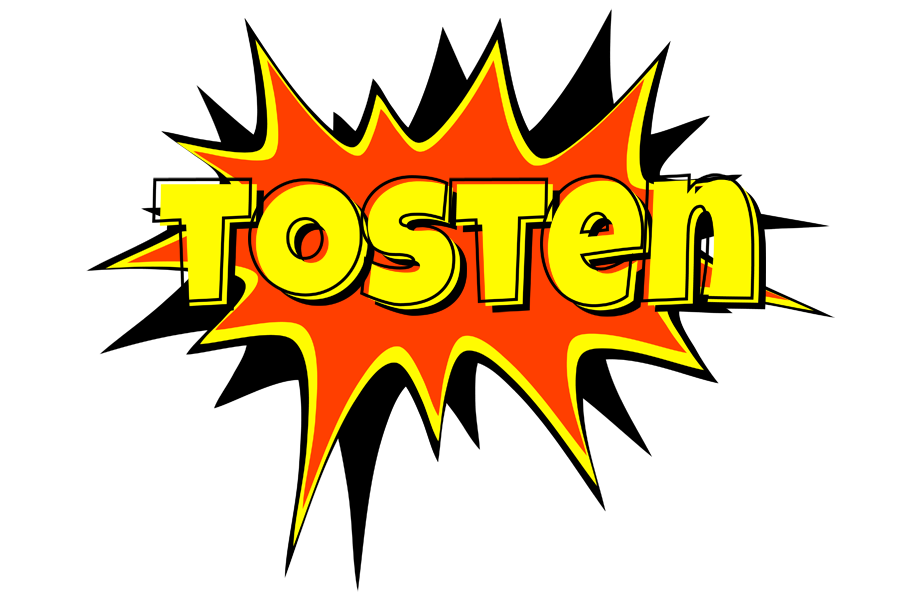 Tosten bazinga logo