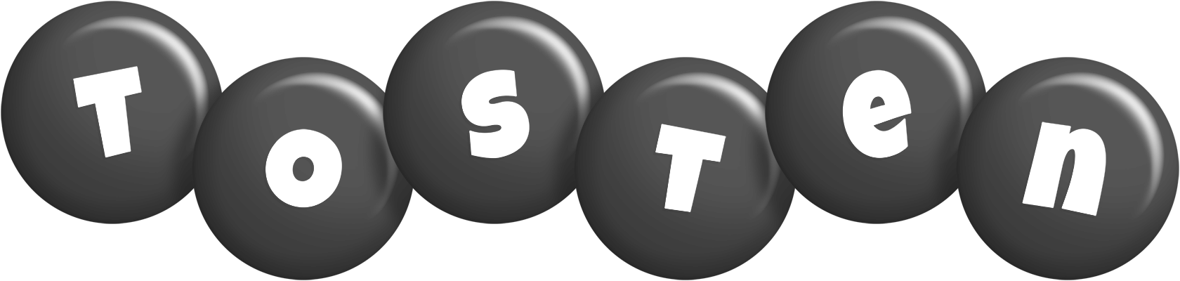 Tosten candy-black logo