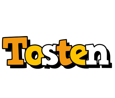 Tosten cartoon logo