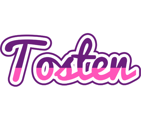 Tosten cheerful logo