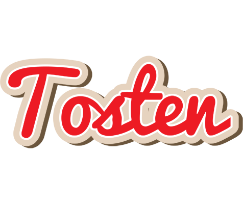 Tosten chocolate logo
