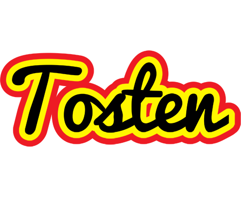 Tosten flaming logo