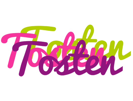 Tosten flowers logo