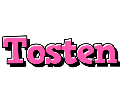 Tosten girlish logo