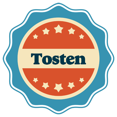 Tosten labels logo