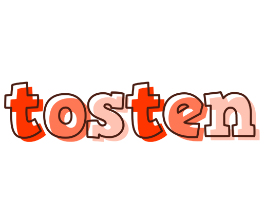 Tosten paint logo