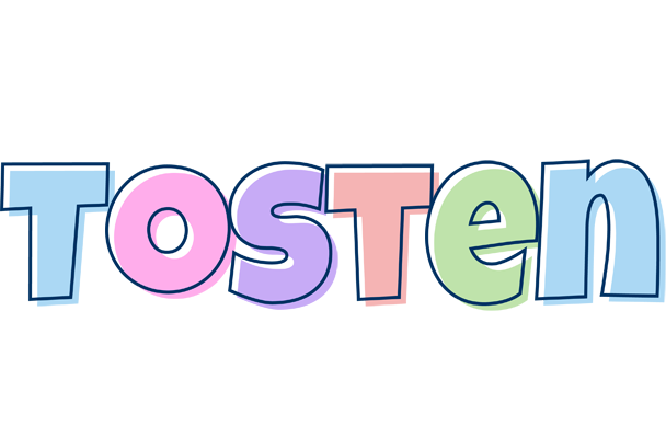 Tosten pastel logo