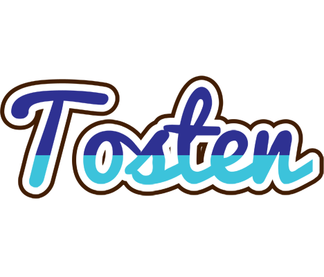 Tosten raining logo