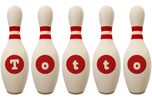 Totto bowling-pin logo