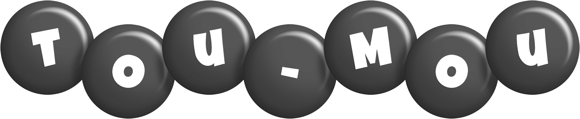 Tou-Mou candy-black logo