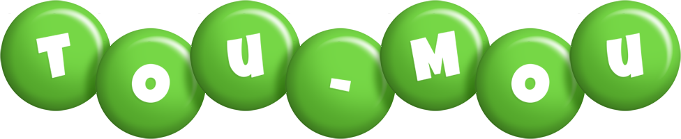 Tou-Mou candy-green logo