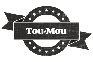 Tou-Mou grunge logo