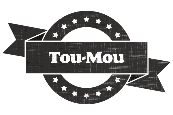Tou-Mou grunge logo