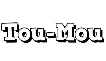 Tou-Mou snowing logo