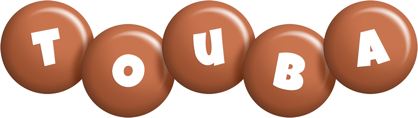 Touba candy-brown logo