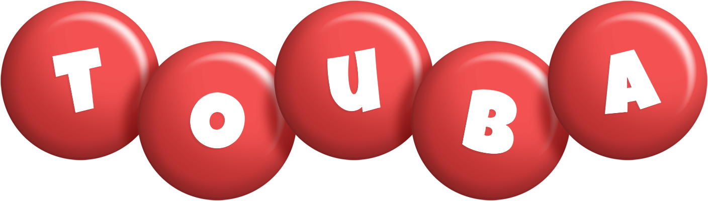 Touba candy-red logo