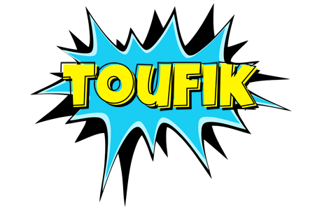 Toufik amazing logo