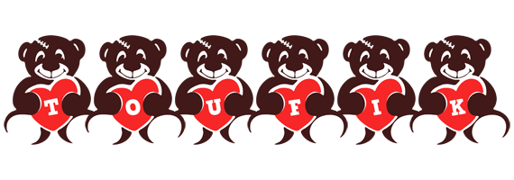 Toufik bear logo