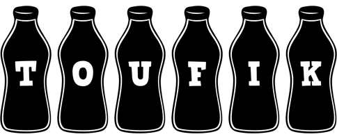 Toufik bottle logo