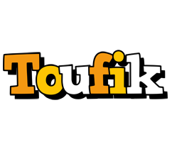 Toufik cartoon logo