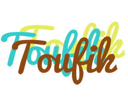 Toufik cupcake logo