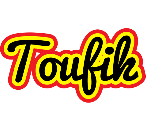 Toufik flaming logo