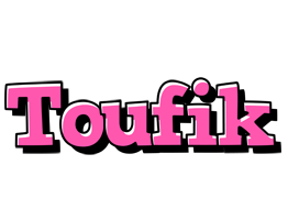 Toufik girlish logo