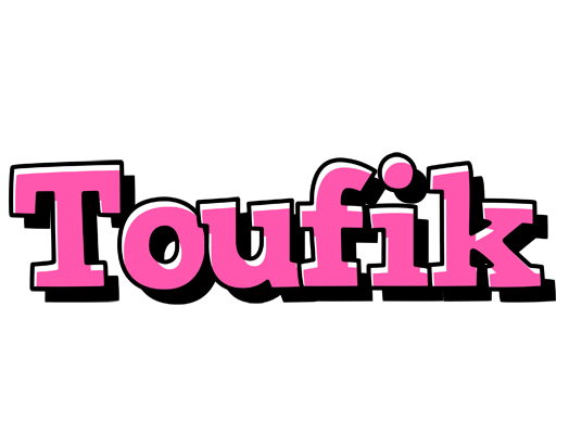 Toufik girlish logo