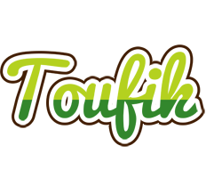 Toufik golfing logo