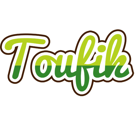 Toufik golfing logo