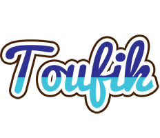 Toufik raining logo