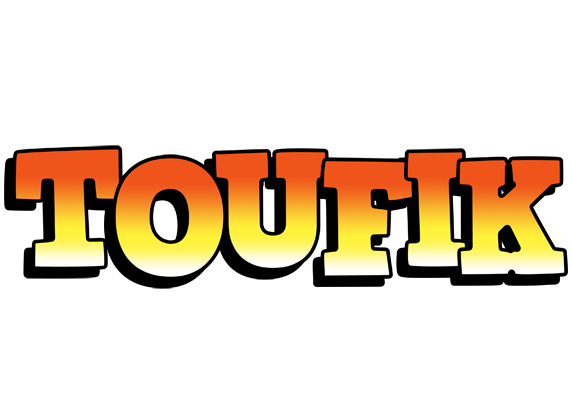 Toufik sunset logo