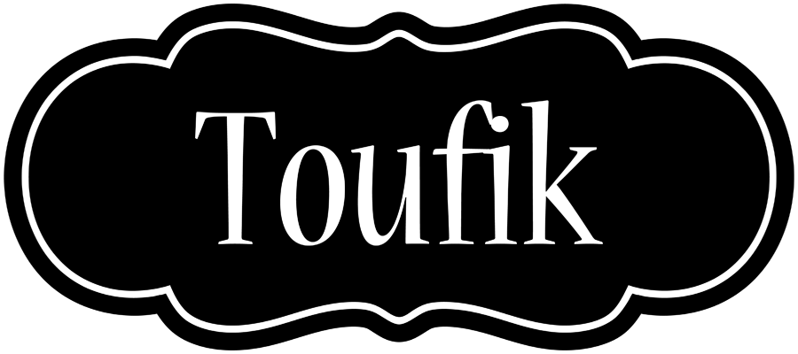 Toufik welcome logo