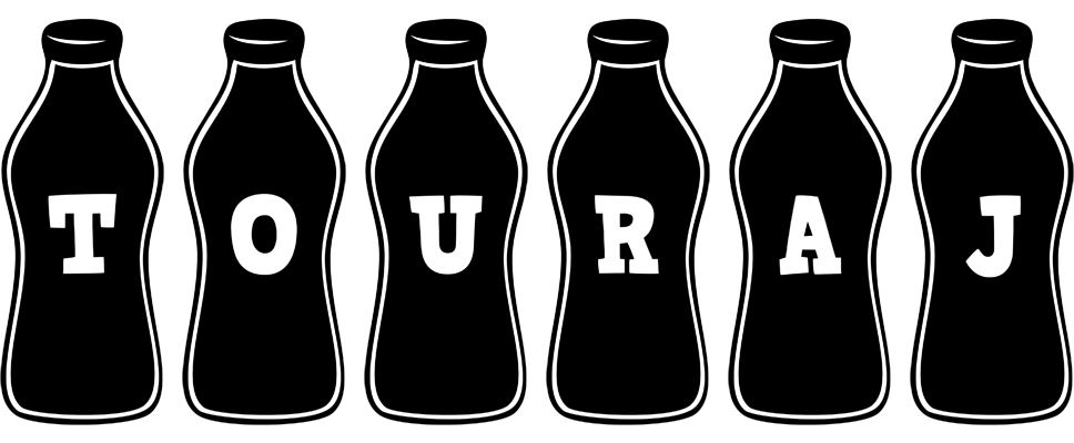 Touraj bottle logo