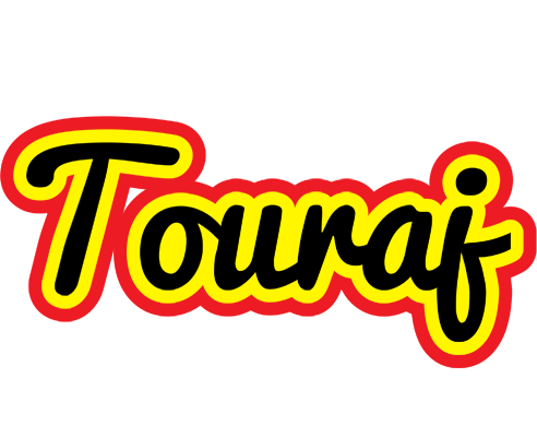 Touraj flaming logo