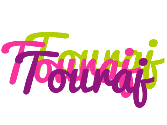 Touraj flowers logo