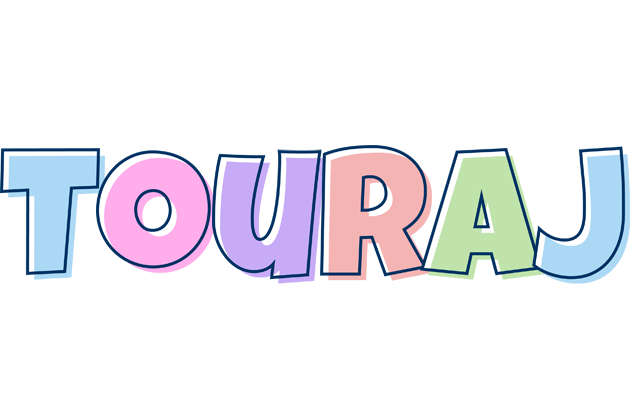 Touraj pastel logo