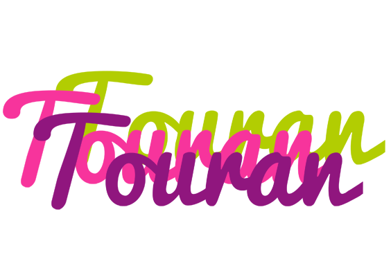 Touran flowers logo